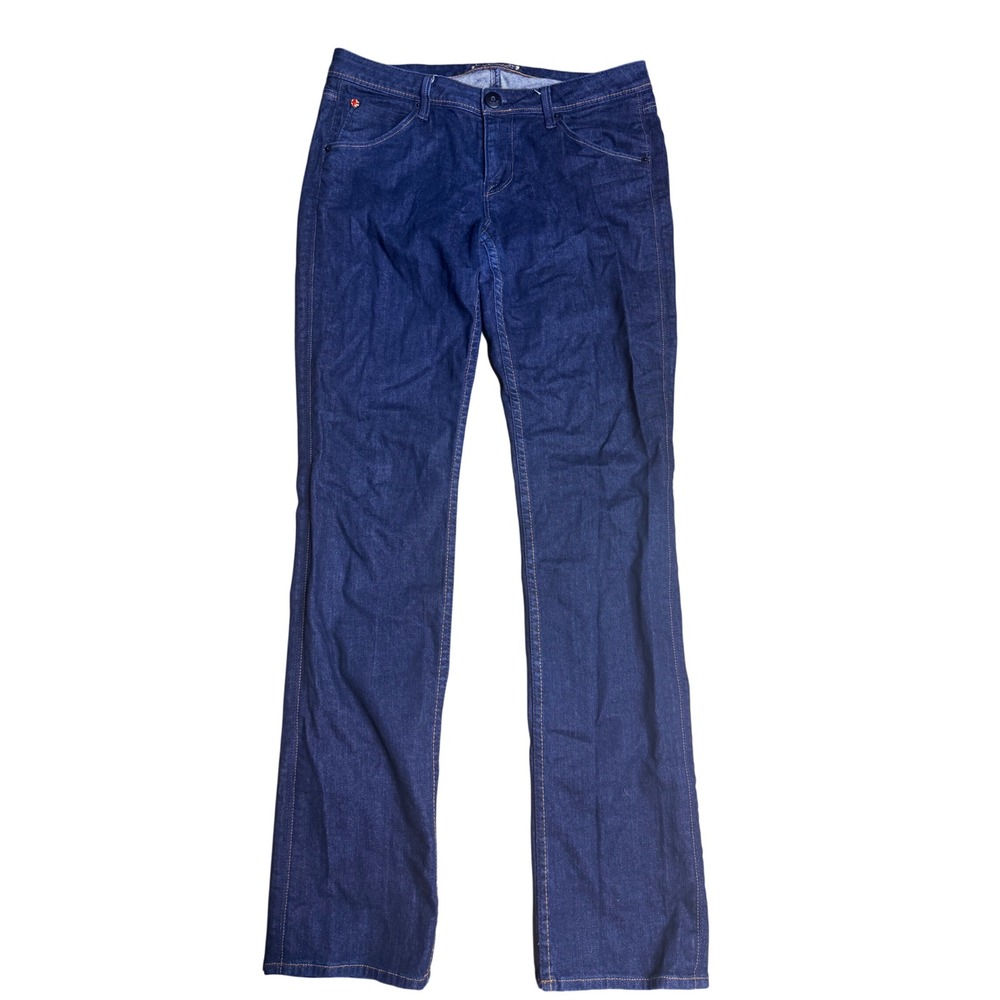 Low rise Vtg 100% cotton Hudson Jeans Womens Bootcut Dark Wash‎ Size 30